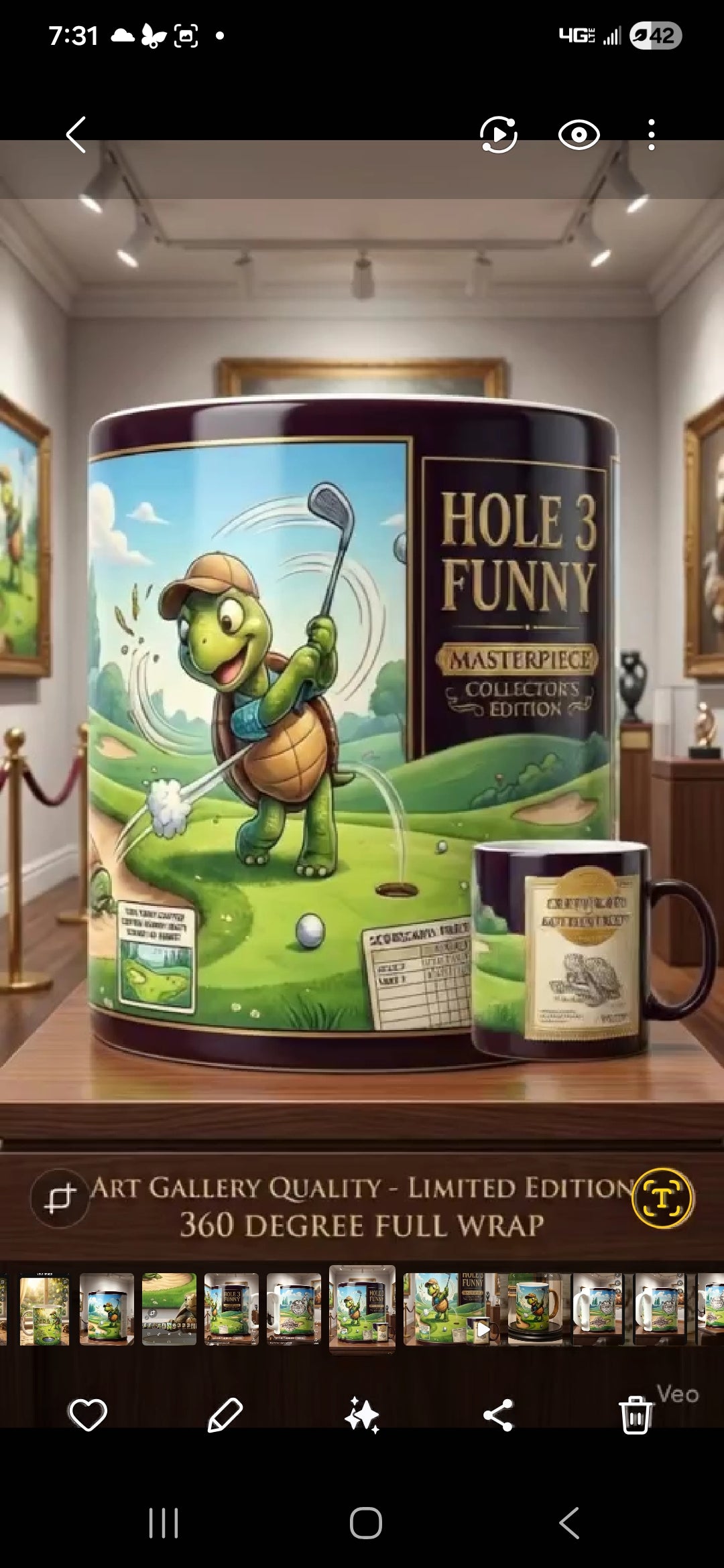 Timmy Turtle's Golf Odyssey-Hole 3                     The Handicap