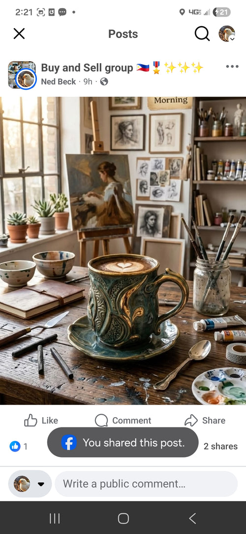 Art to Mug to Art Gift Card