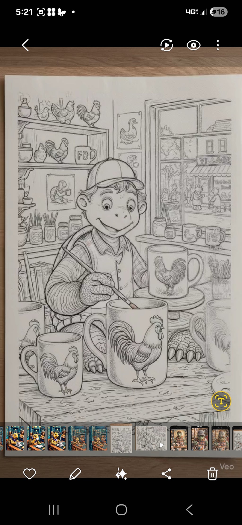 Timmy Turtle's Adventures Digital Coloring Book