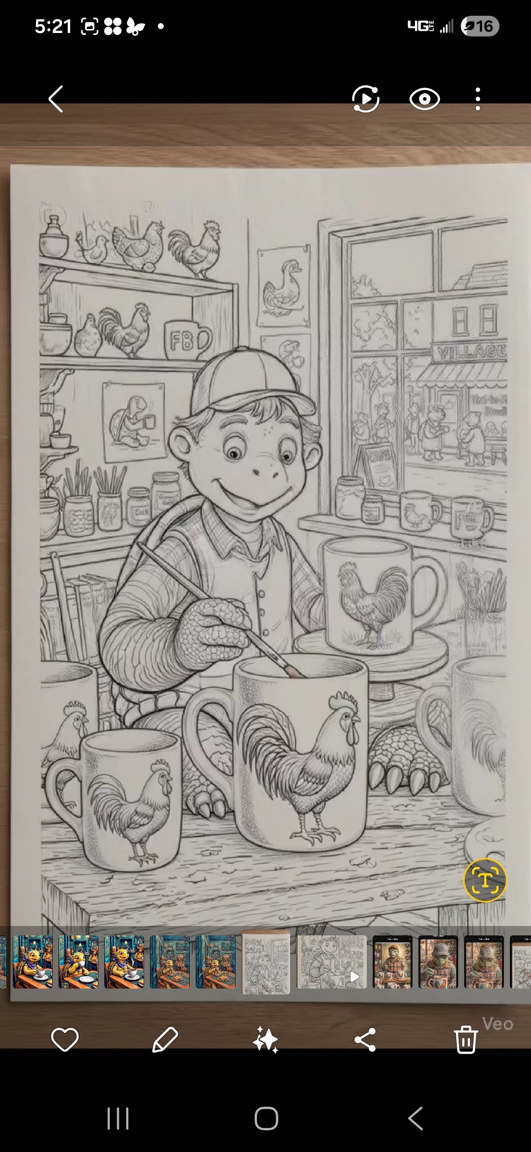 Timmy Turtle's Adventures Digital Coloring Book