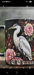 Heron Garden Mug